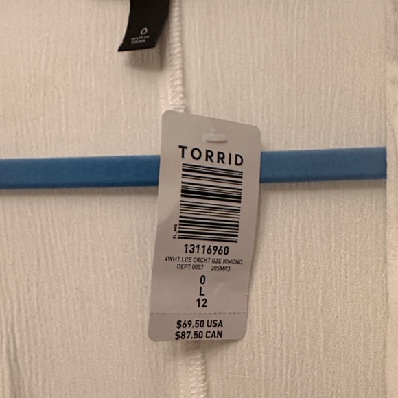 Torrid Cream Duster - Picture 6 of 11